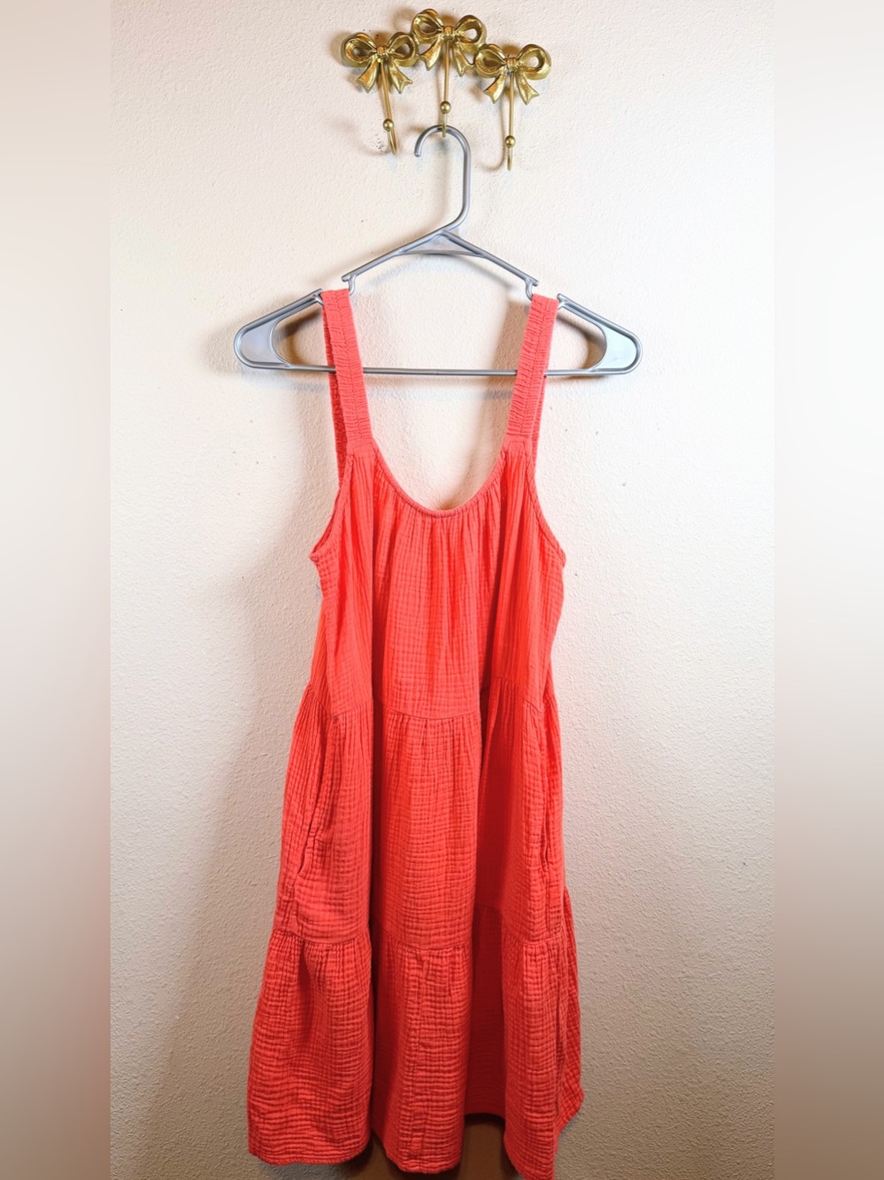 Marine Layer Coral Mini Dress